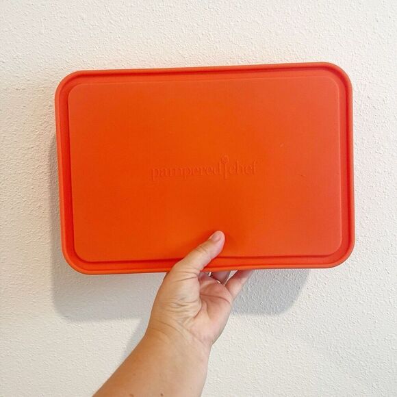 Pampered Chef Ice Cream Sandwich Maker Mold Orange #2493 - Picture 6 of 6